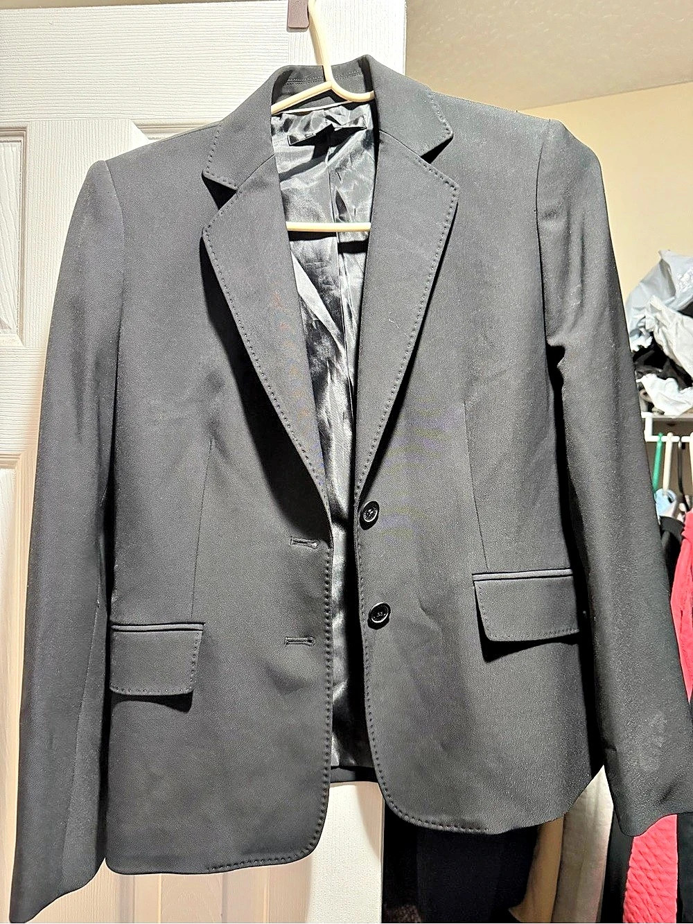 Anne Klein Women's Blazer Gray Size 4